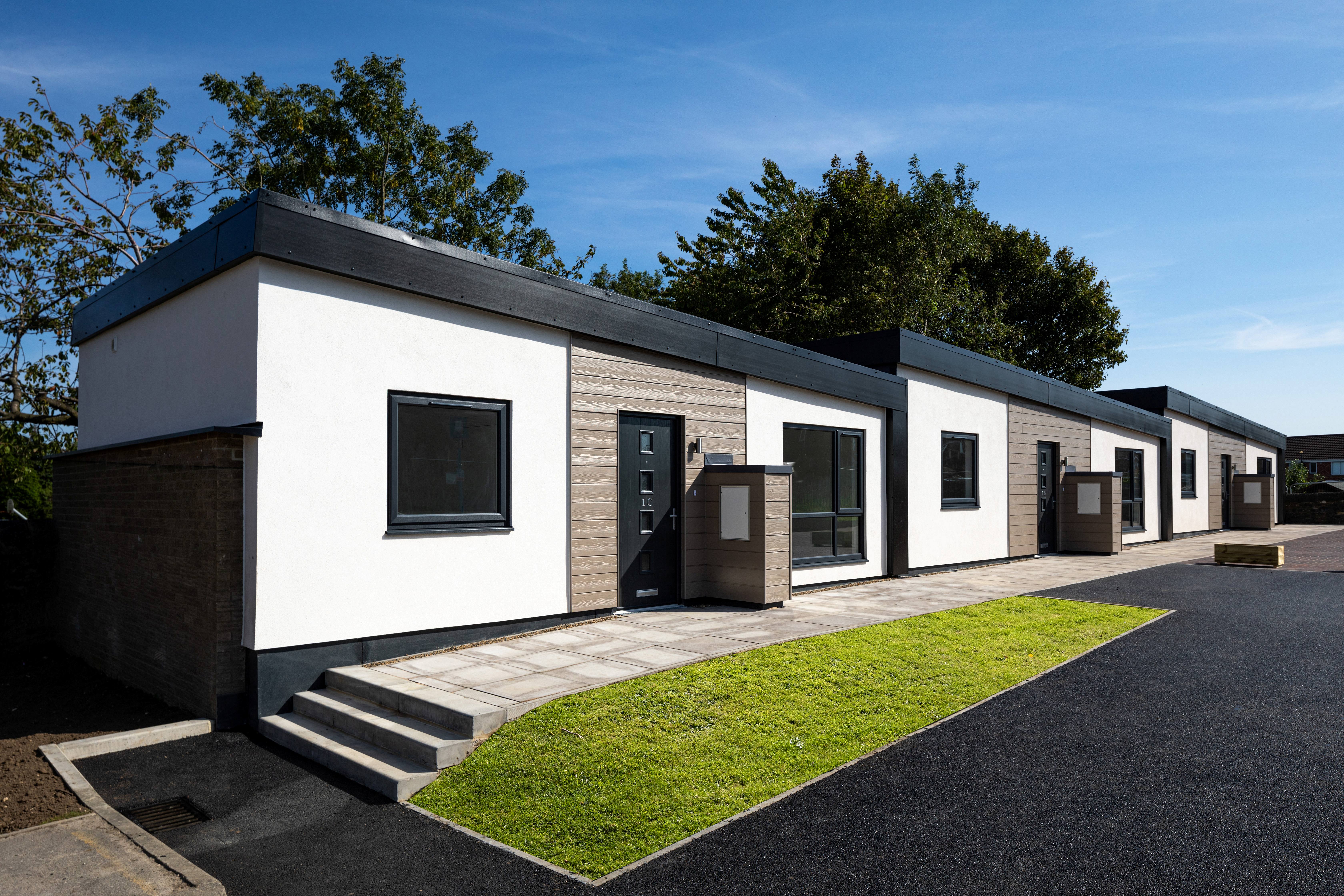 Husk bungalows, Newton Aycliffe